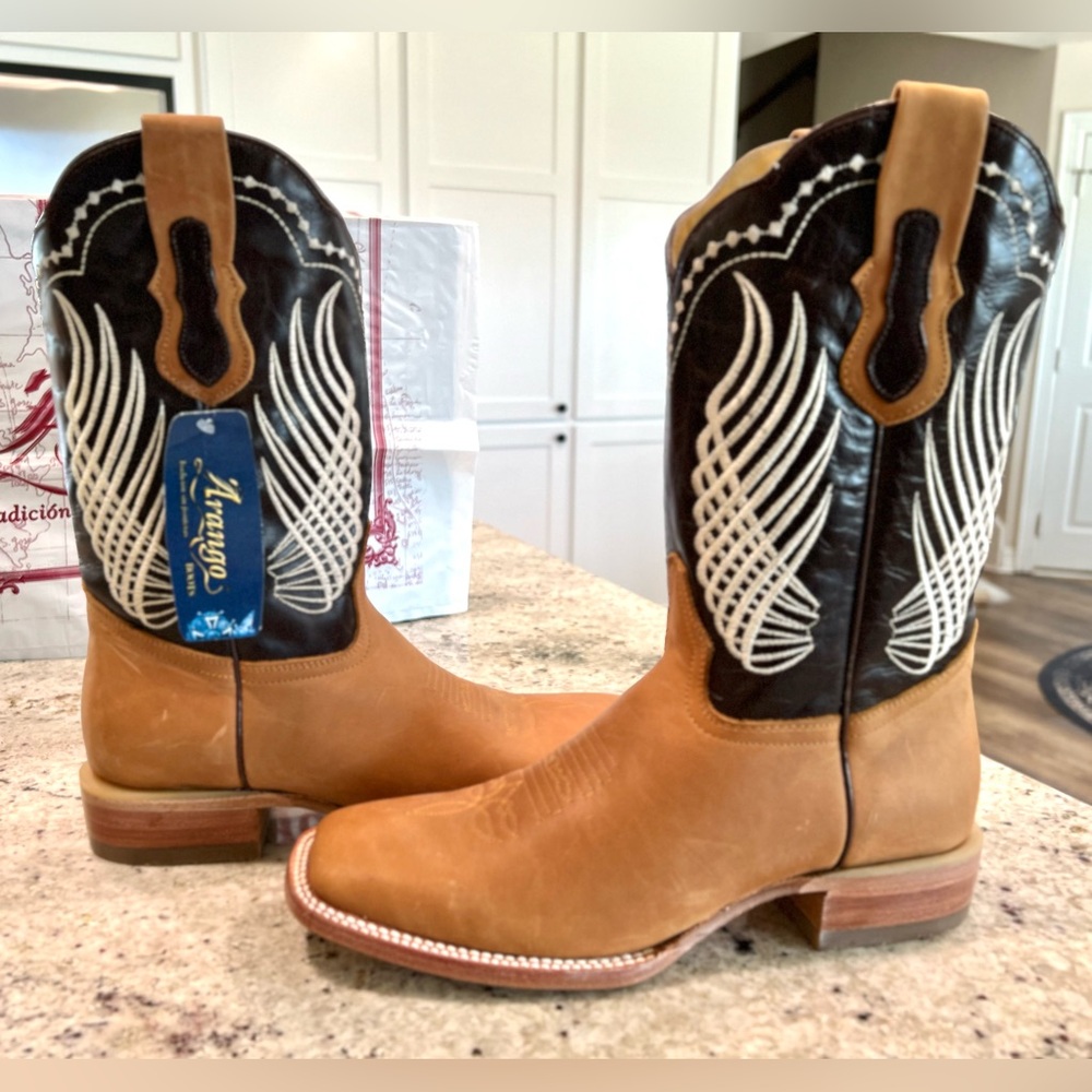 Arango Crazy Grasso Men's Western Cowboy Boots "NEW w/ TAGS"